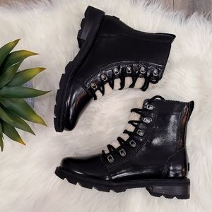 SOREL Lennox Lace Cozy Black NEW